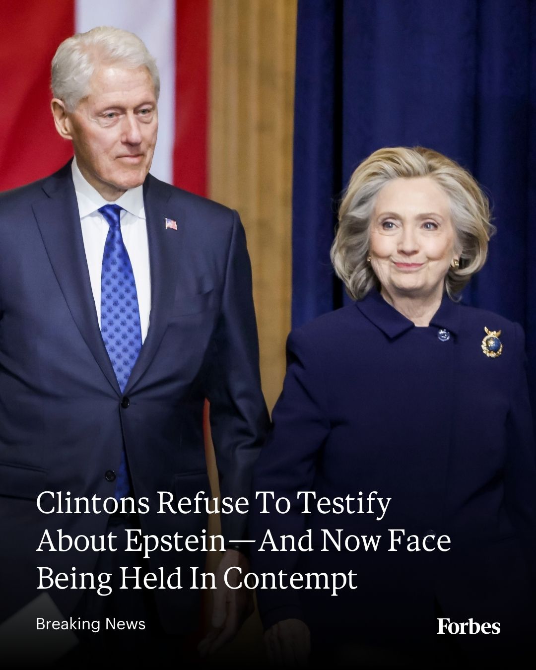 Forbes - The Clintons have argued the subpoenas against them are ...