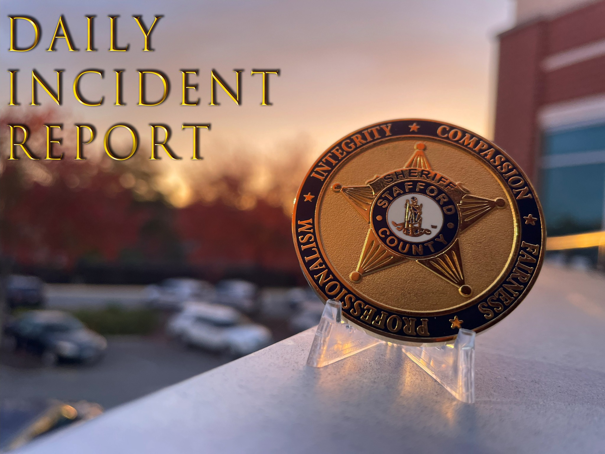 Office - Our Daily Incident Report for 6/3/2025: DUI Ferry Road, 6/1, 6 ...