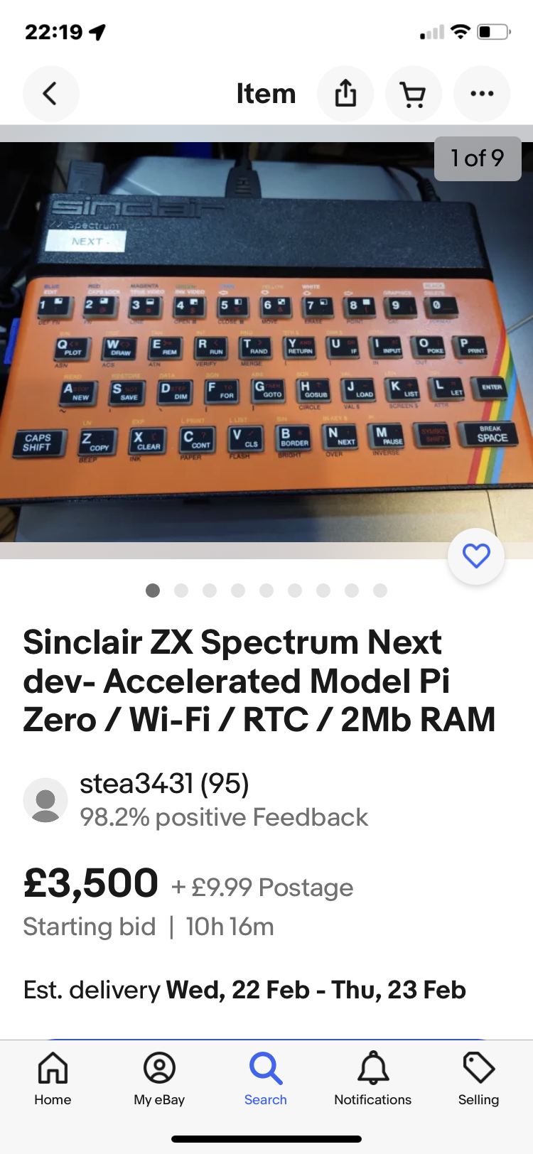 ZX81 computer ad from 1982 Byte magazine