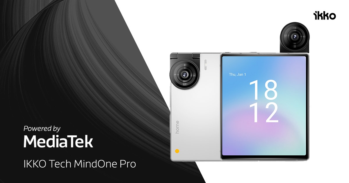 Meet the IKKO Tech MindOne Pro powered by MediaTek. A card-sized 