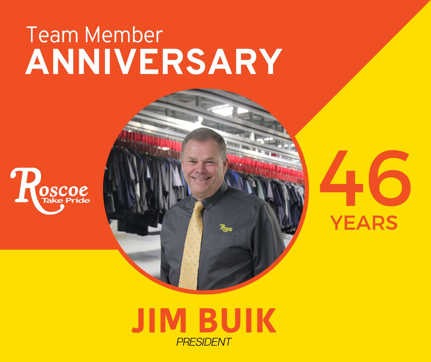 Roscoe Company - 46 Years of Leadership and Legacy! 🎉... | Facebook