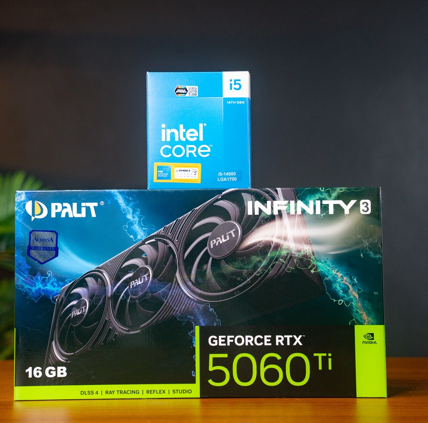i5-14500 + RTX 5060 Ti 16GB . iHAVECPU