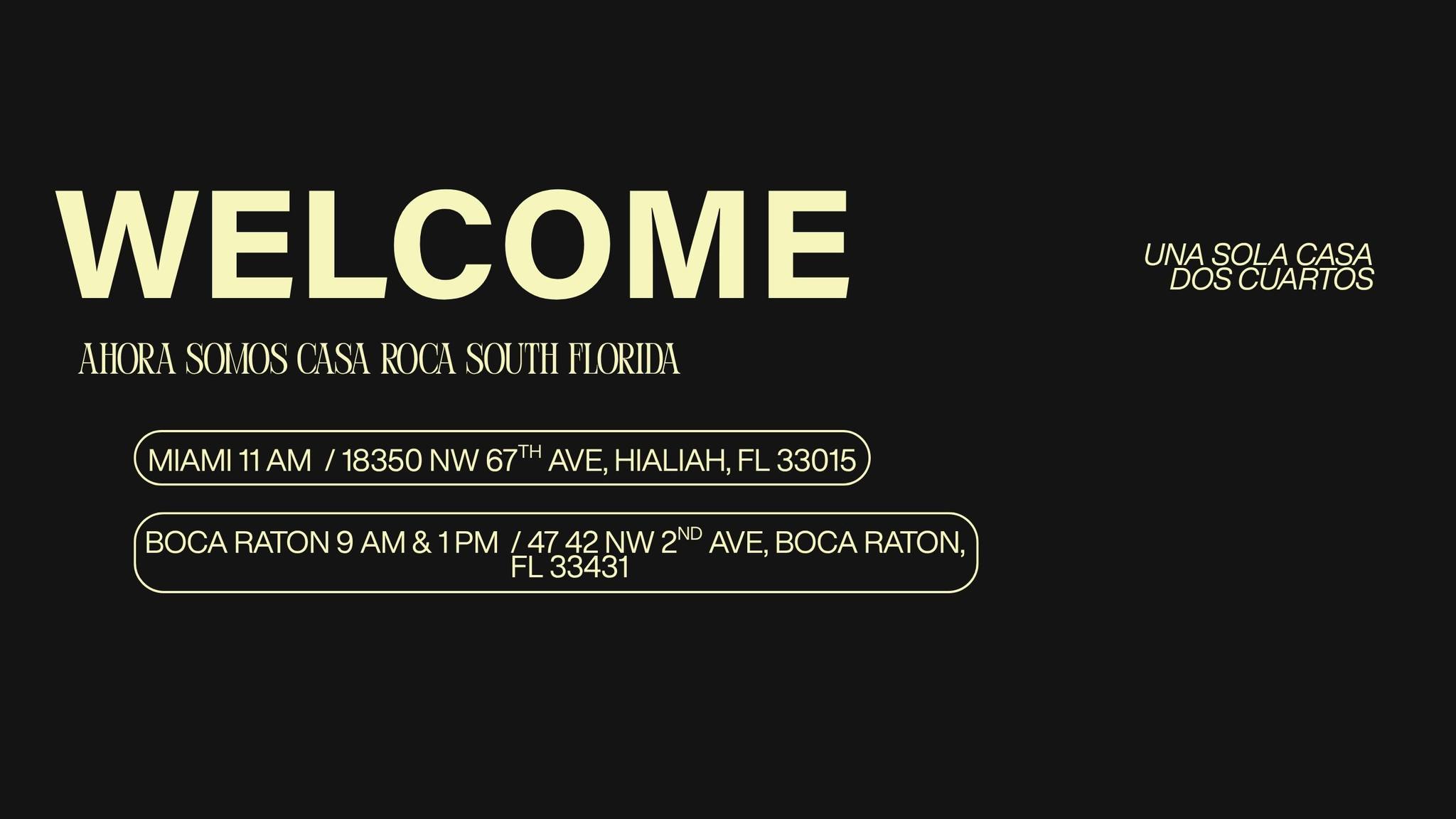 Casa Roca Miami - Casa Roca Miami added a new photo — with...