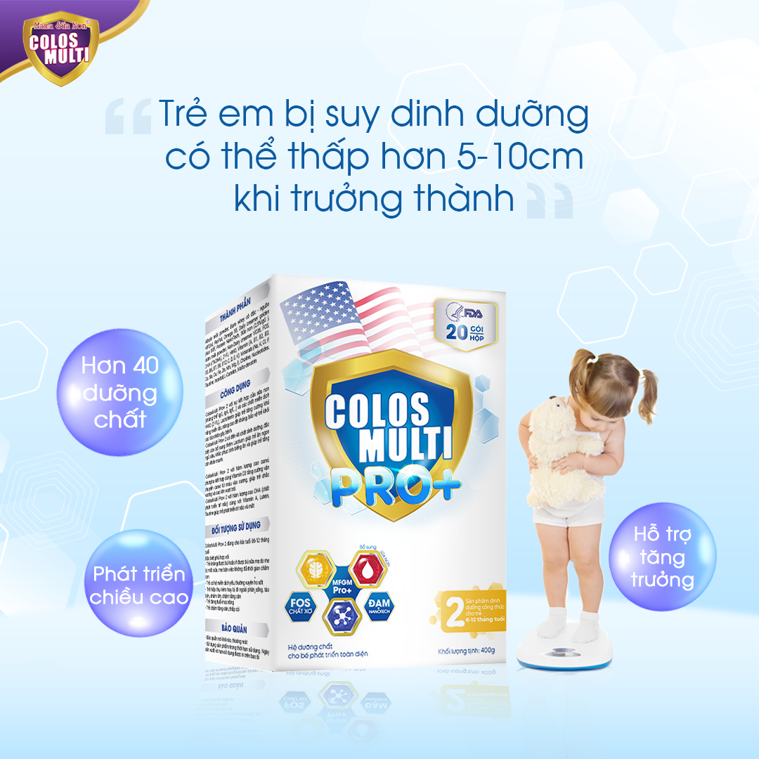 DINH DƯỠNG 5 NĂM ĐẦU ĐỜI ẢNH HƯỞNG... - Colos Multi Vietnam | Facebook