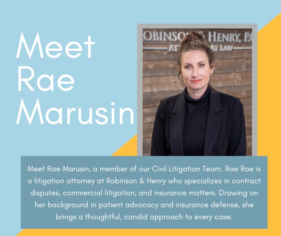 Meet Rae... - Robinson & Henry, P.C. - Highlands Ranch | Facebook