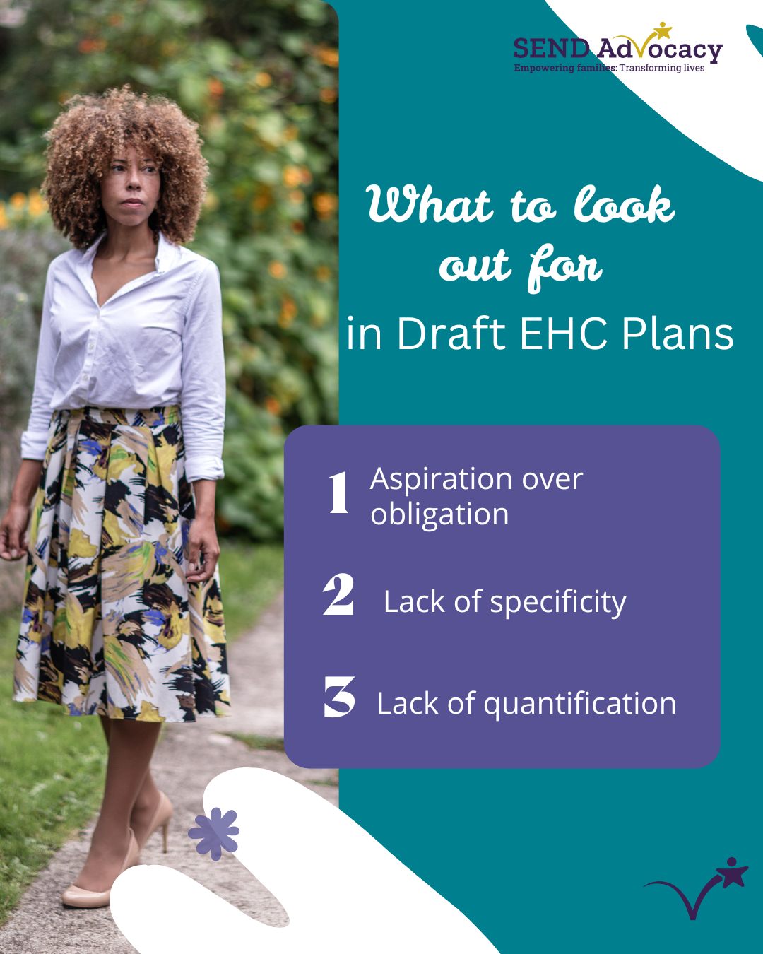 SEND - When checking a draft EHC Plan, it is important to be aware of ...