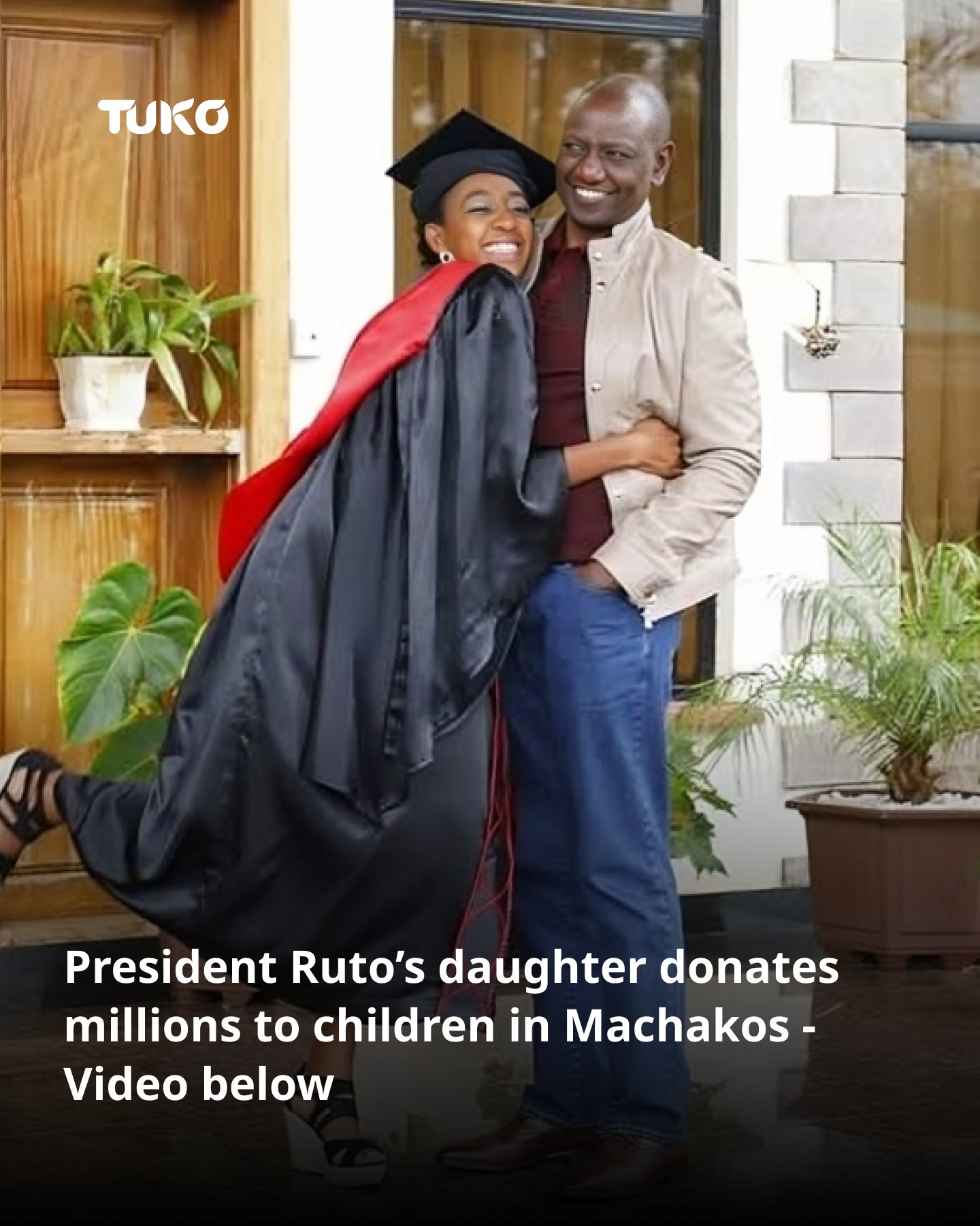 Tuko.co.ke - Stephanie Ruto made a rare public appearance in Kamba land ...