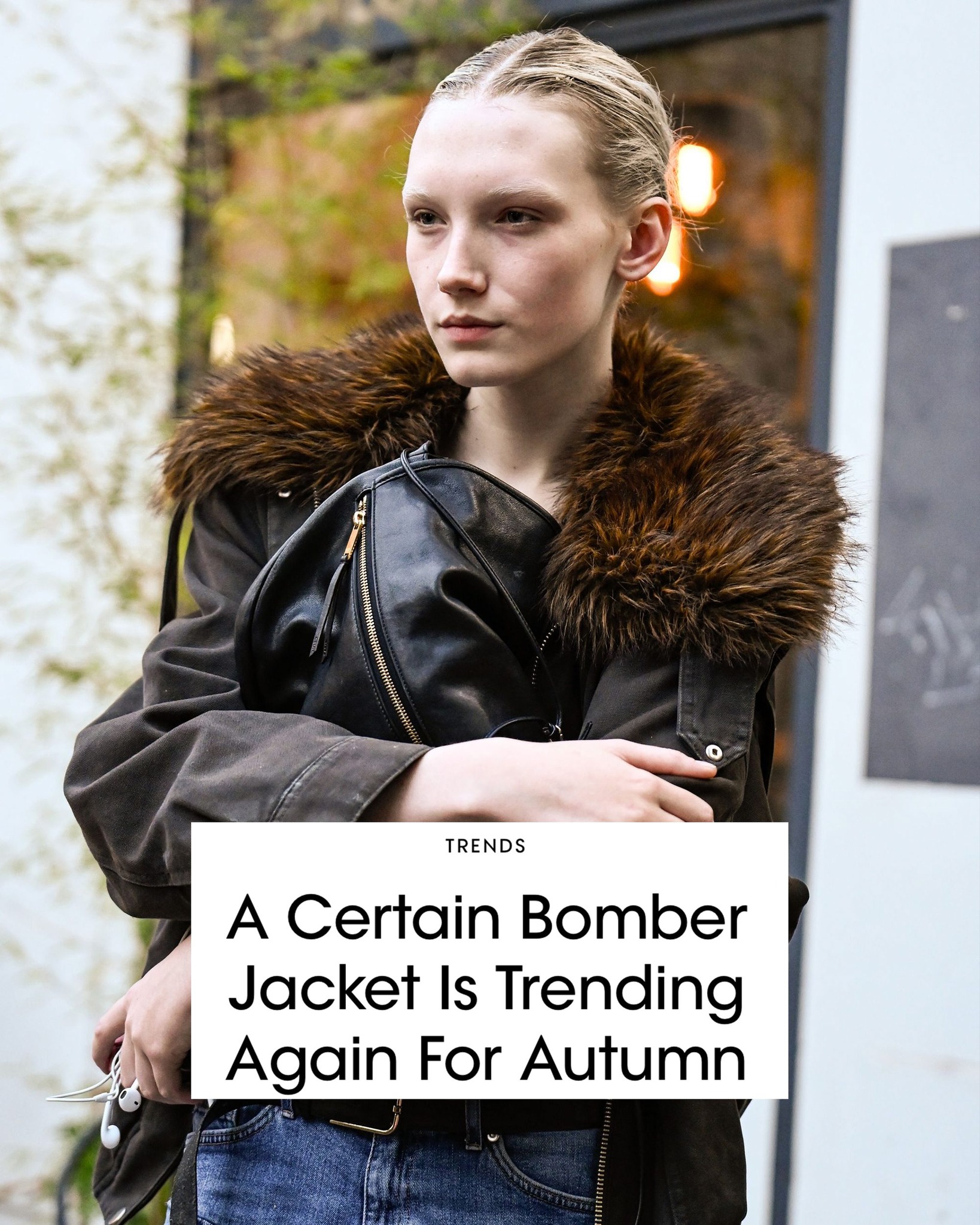 This bomber jacket style is back – and better than ever – for the 