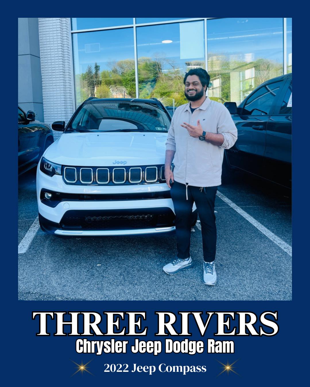 Three - Congratulations Sanjay on your new Jeep Compass! 🎉 Find your ...