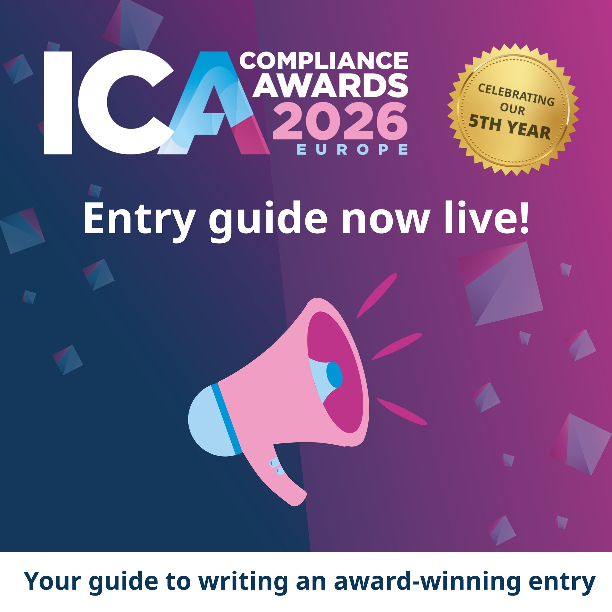 International - 🎆 Entries are now open for the ICA Compliance Awards ...