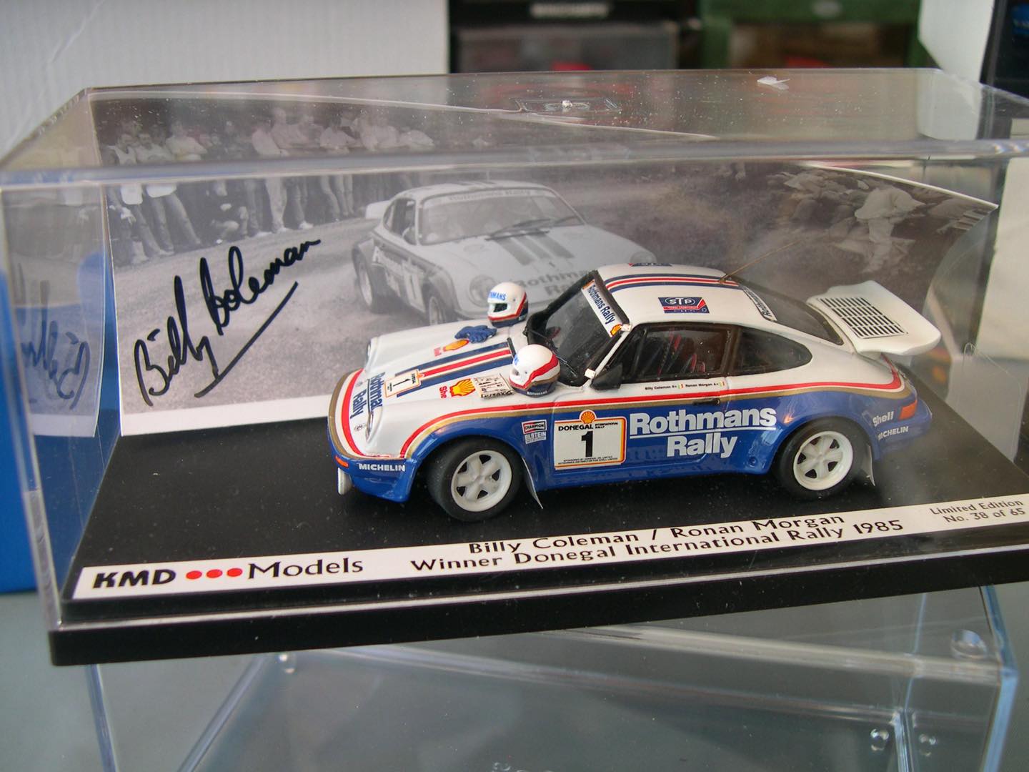 Maquette Porsche 911 SC Rallye Monte-Carlo 1982 - 1/43 - IXOMODELS - Neuf En Boîte