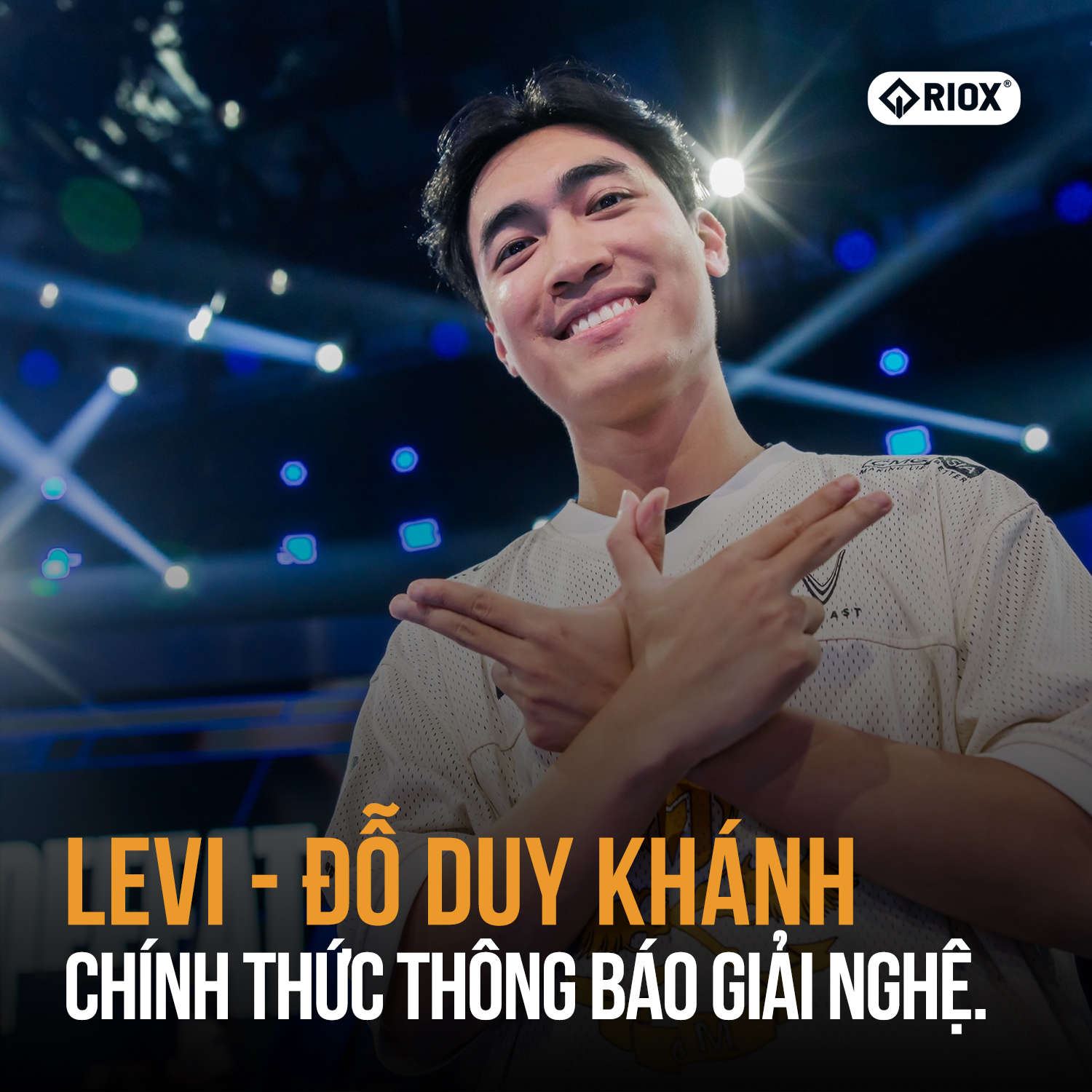 RioX - Trên trang cá nhân, Levi chính thức thông báo giải nghệ vào ngay ...