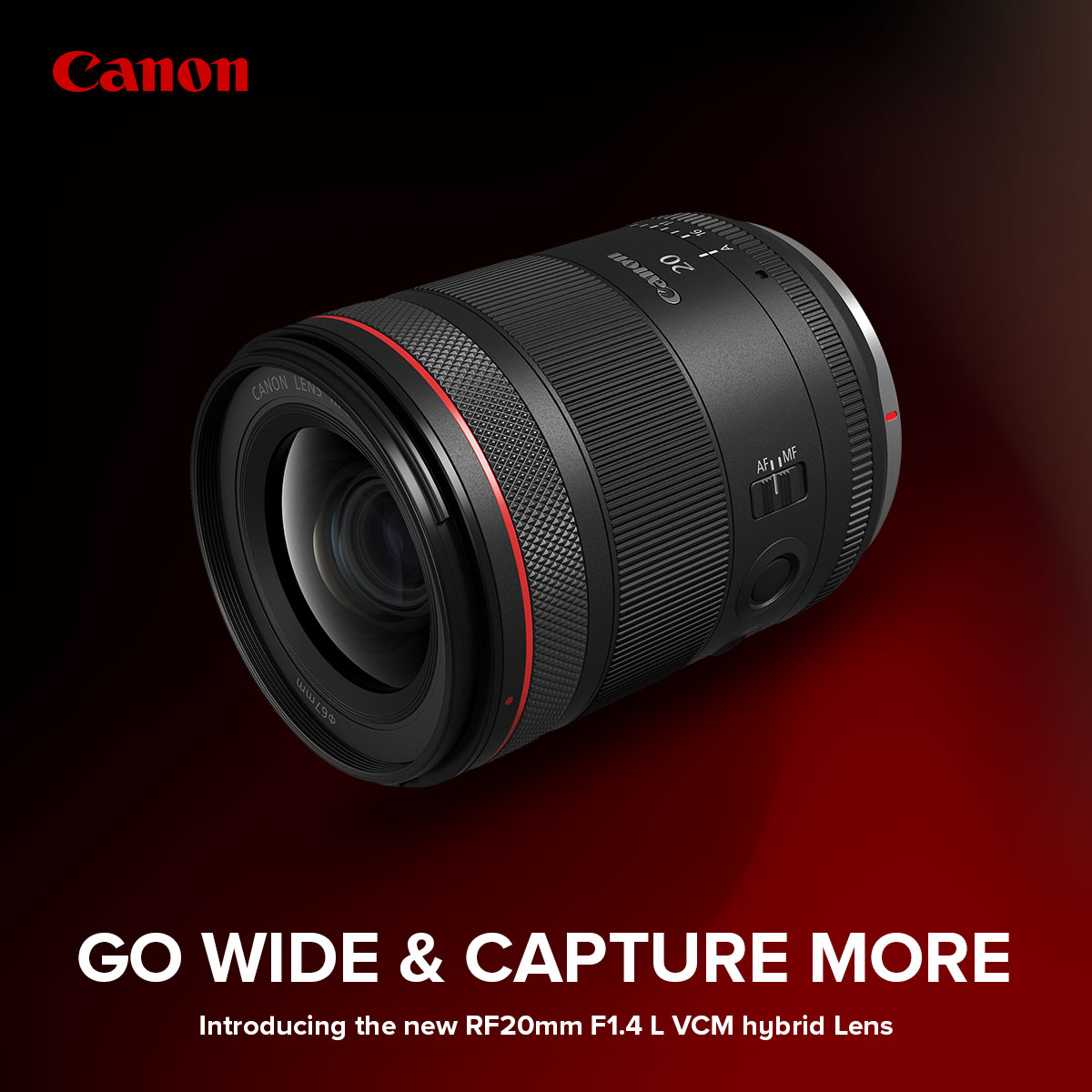 Foto - The Canon RF 20mm f/1.4L VCM is a groundbreaking ultra-wide ...