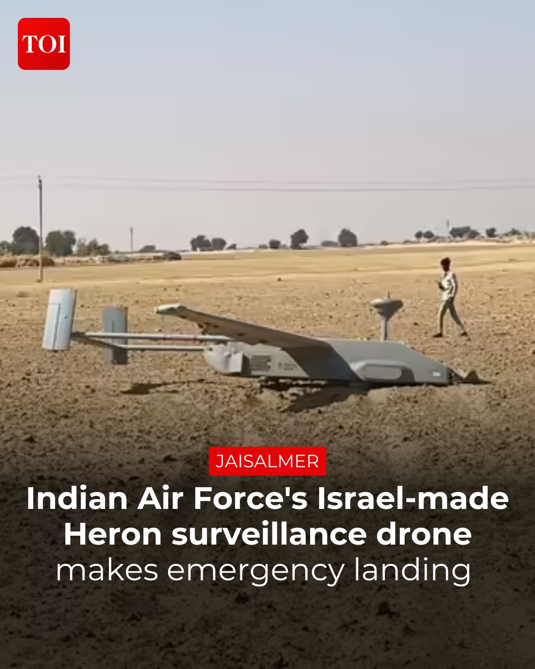 An Indian Air Force Heron Searcher... - The Times of India | Facebook