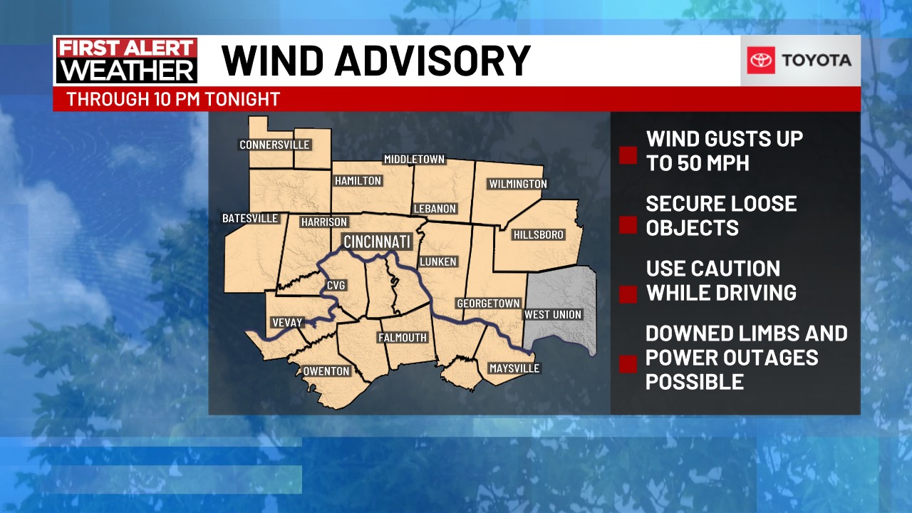 A Wind Advisory has been... - Meteorologist Brad Maushart | Facebook