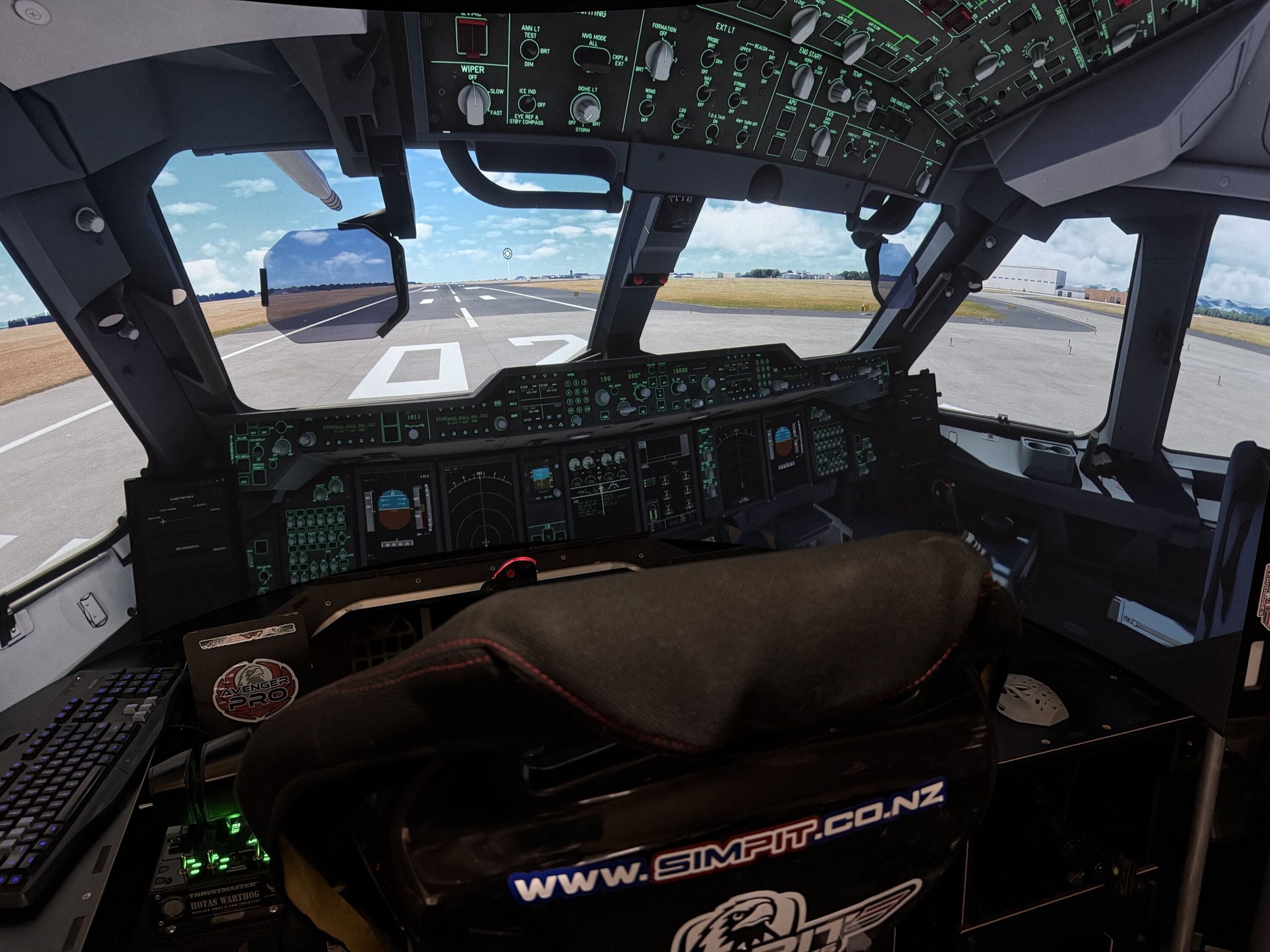 Flight Sim Setups & DIY | Here is a photo from yestarday (new pics as ...