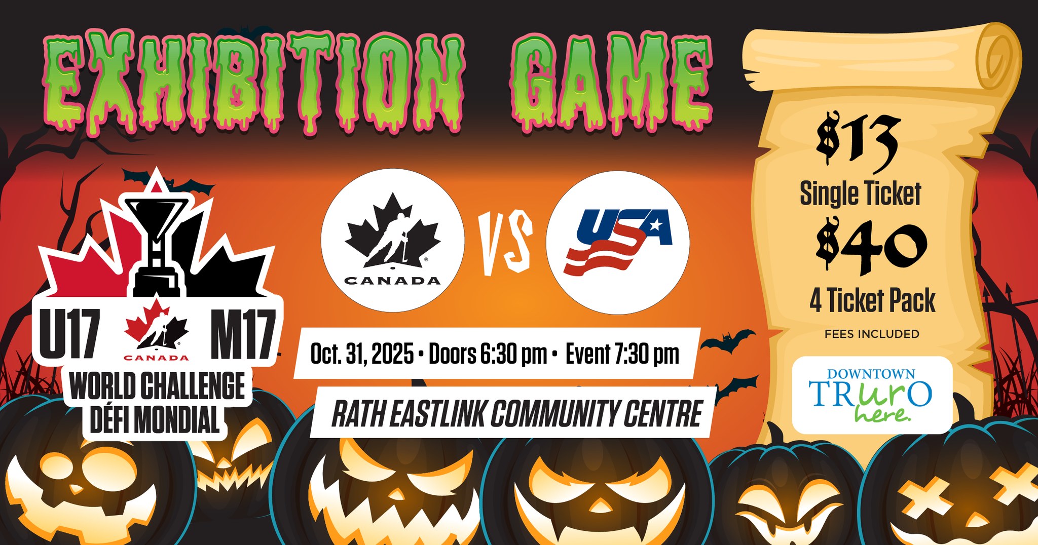 Rath - 🎃🏒 There is a high chance of rain for Halloween night but a 100% ...
