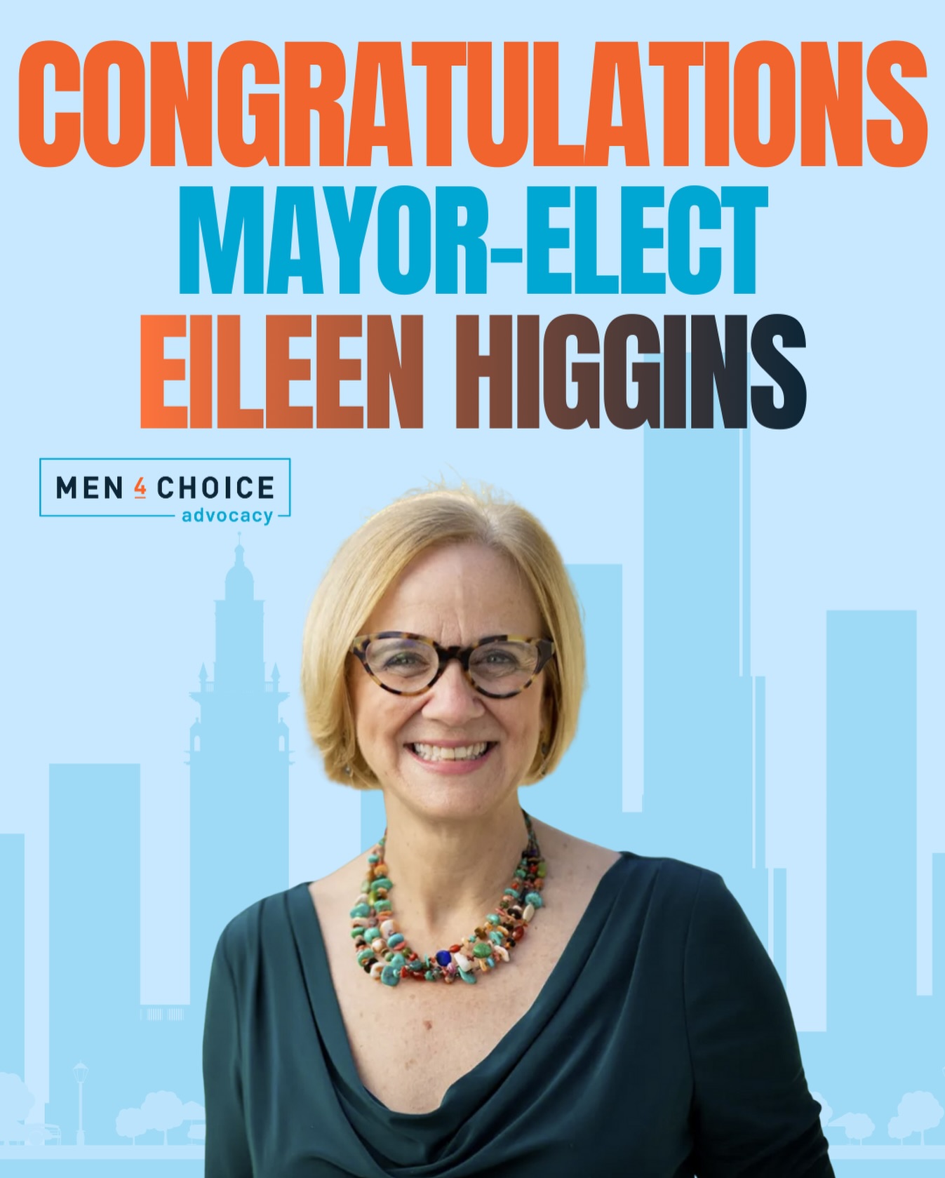 Men4Choice - Congratulations Mayor-Elect Eileen Higgins 👏 The first ...