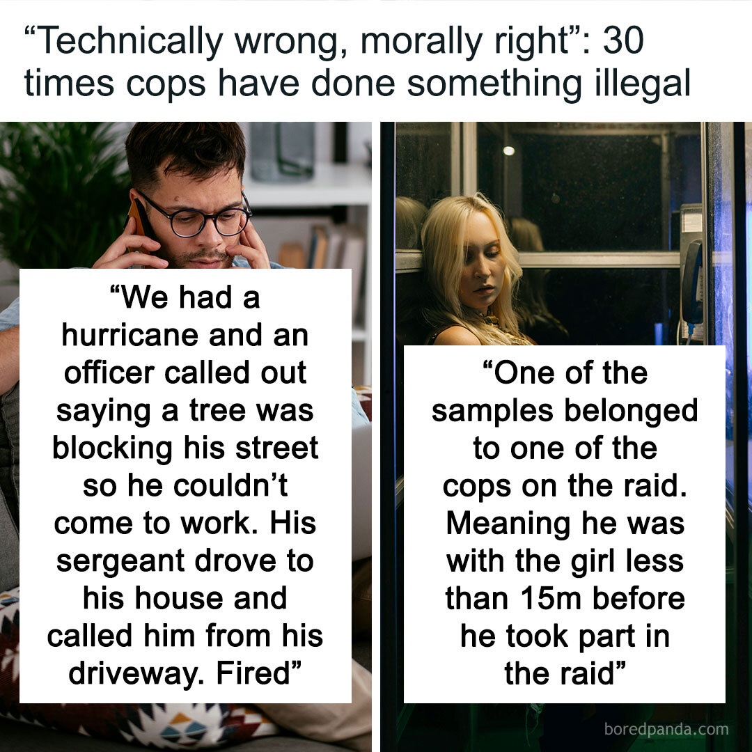 Lmao - “Technically wrong, morally right”: 30 times cops have done ...