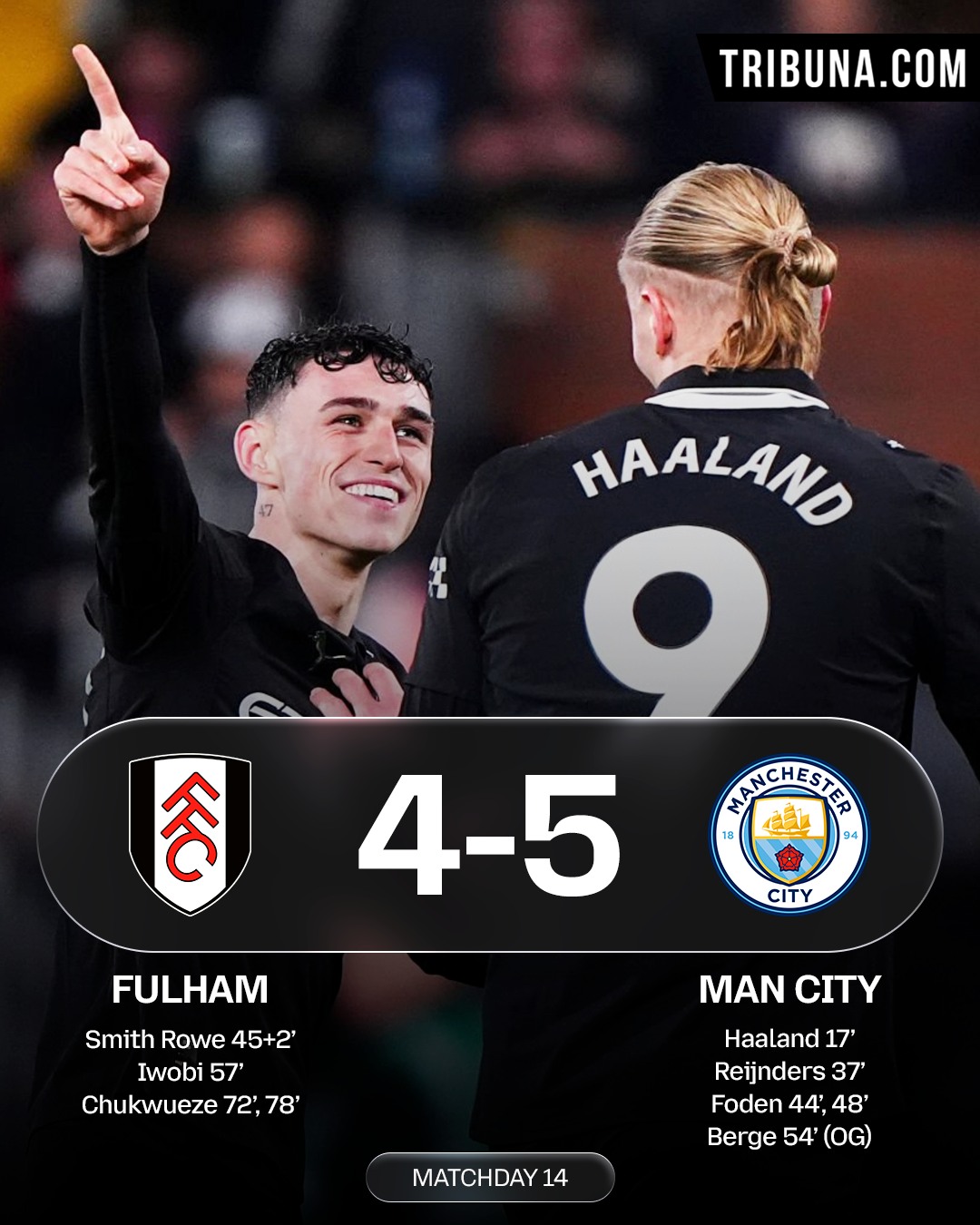 fulham vs man city