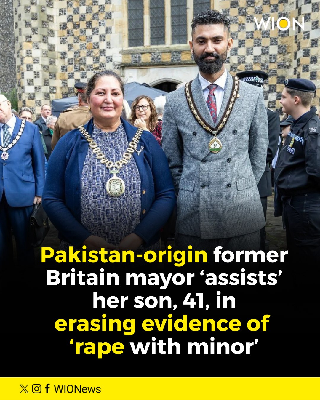 WION - A Pakistan-origin former mayor in Britain allegedly... | Facebook