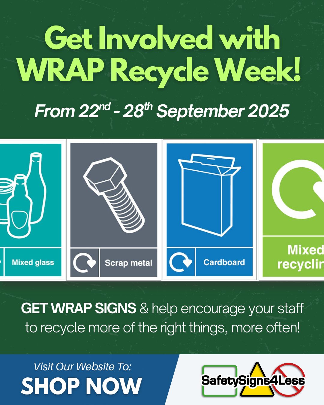 Safety - ♻️ It’s Recycle Week – WRAP’s national campaign to boost ...