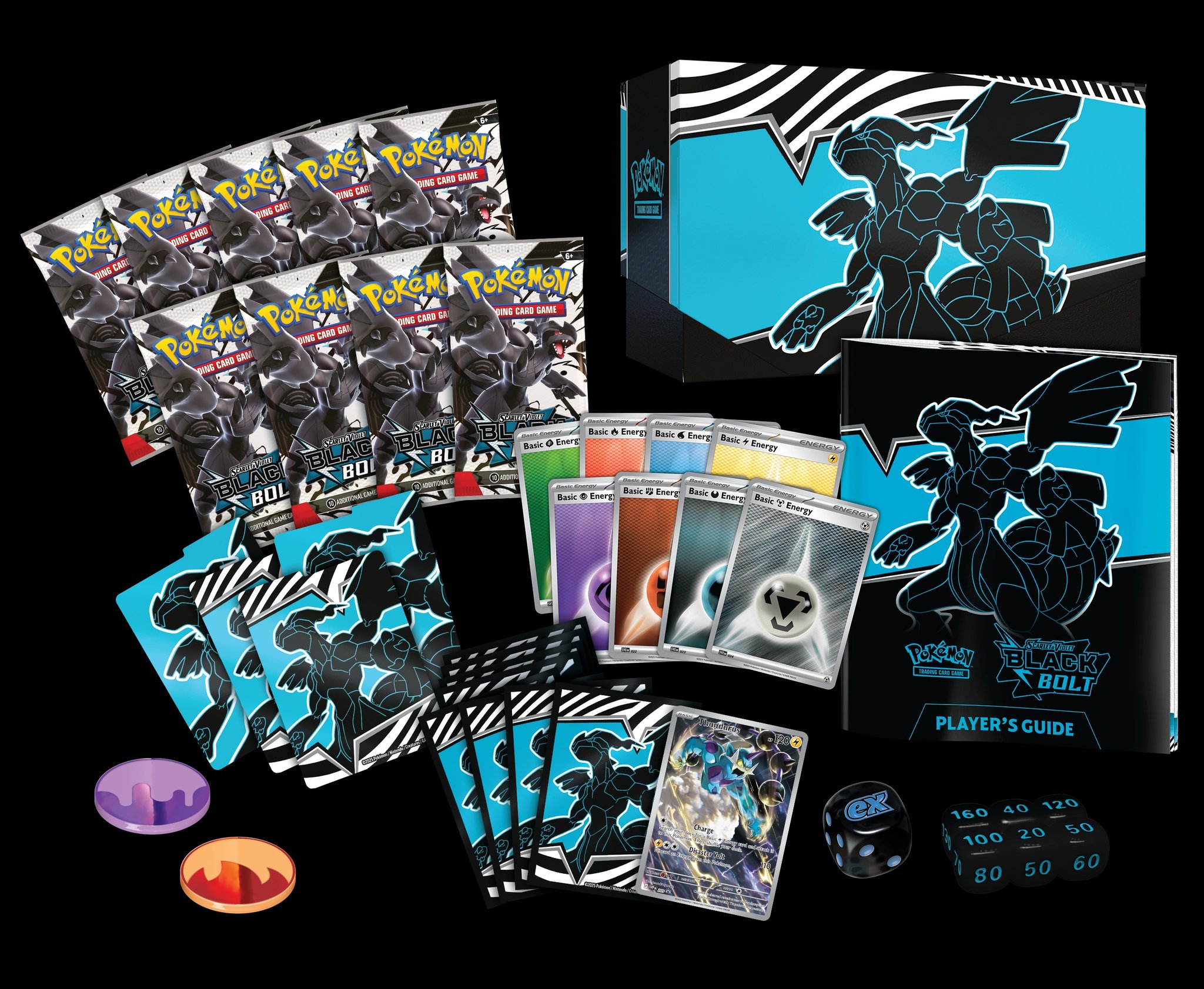 Carte Pokémon Promo Fulguris 209 de l'ETB EV 10.5 - Foudre Noire - Scellée Carte Pokémon Promo Fulguris 209 de l'ETB EV 10.5 - Foudre Noire - Scellée