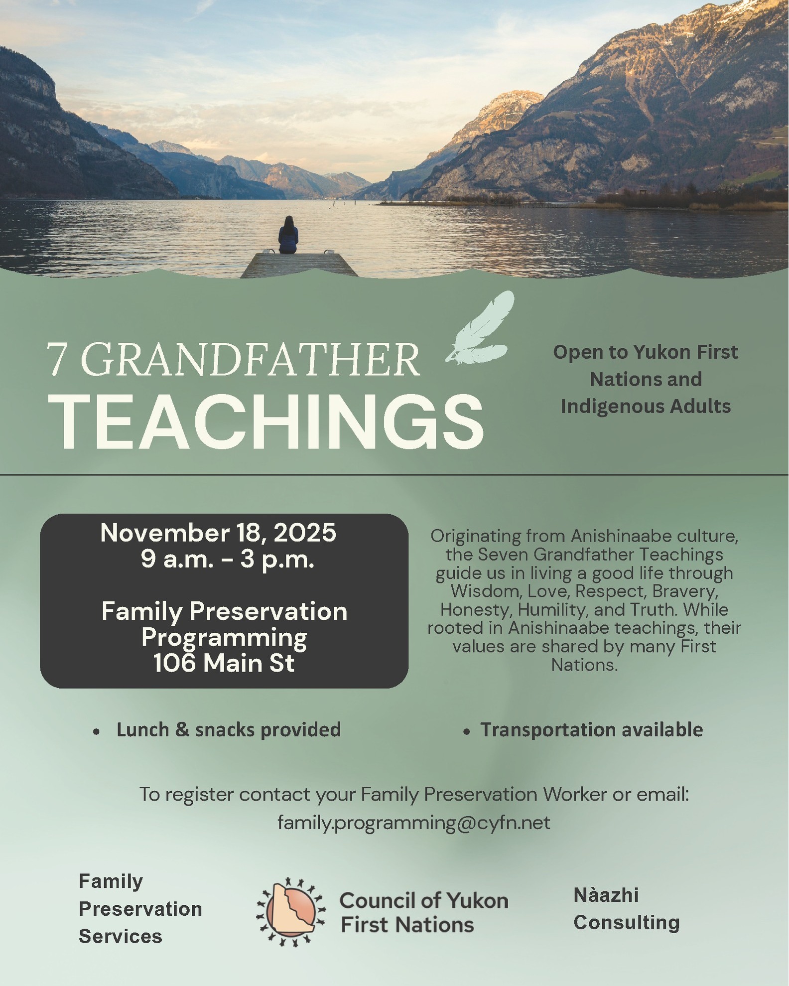 Family Preservation... - Council of Yukon First Nations | Facebook