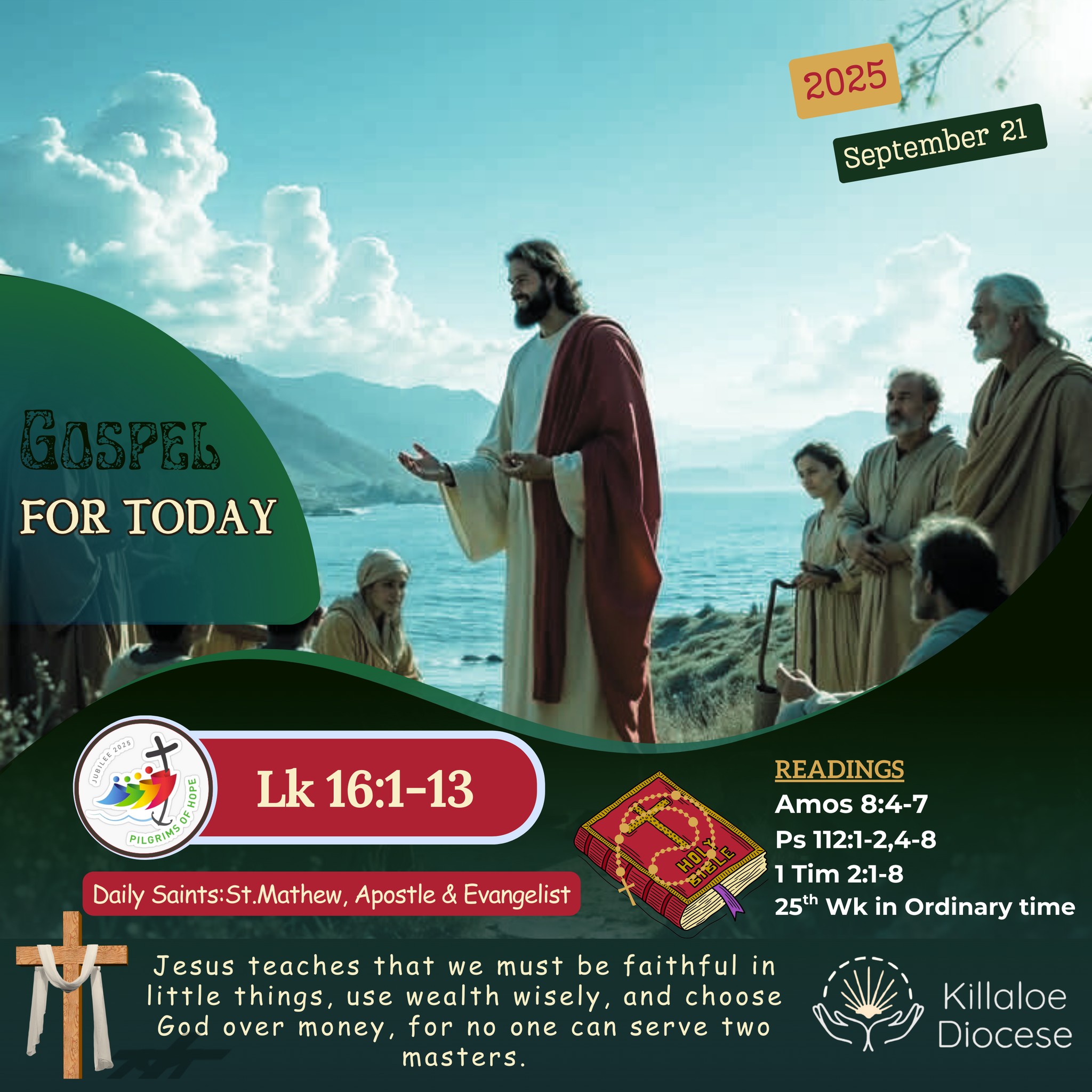 📅 June 10, 2025 📖 Gospel – Matthew... - Killaloe Diocese | Facebook