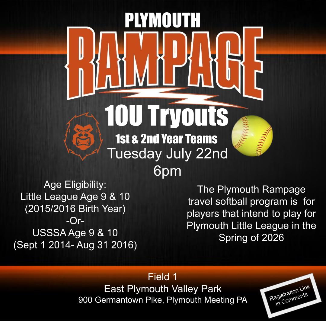 Plymouth Rampage Softball
