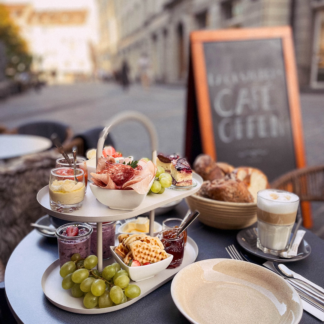 Brunch-Etagère in unserer Neugasse