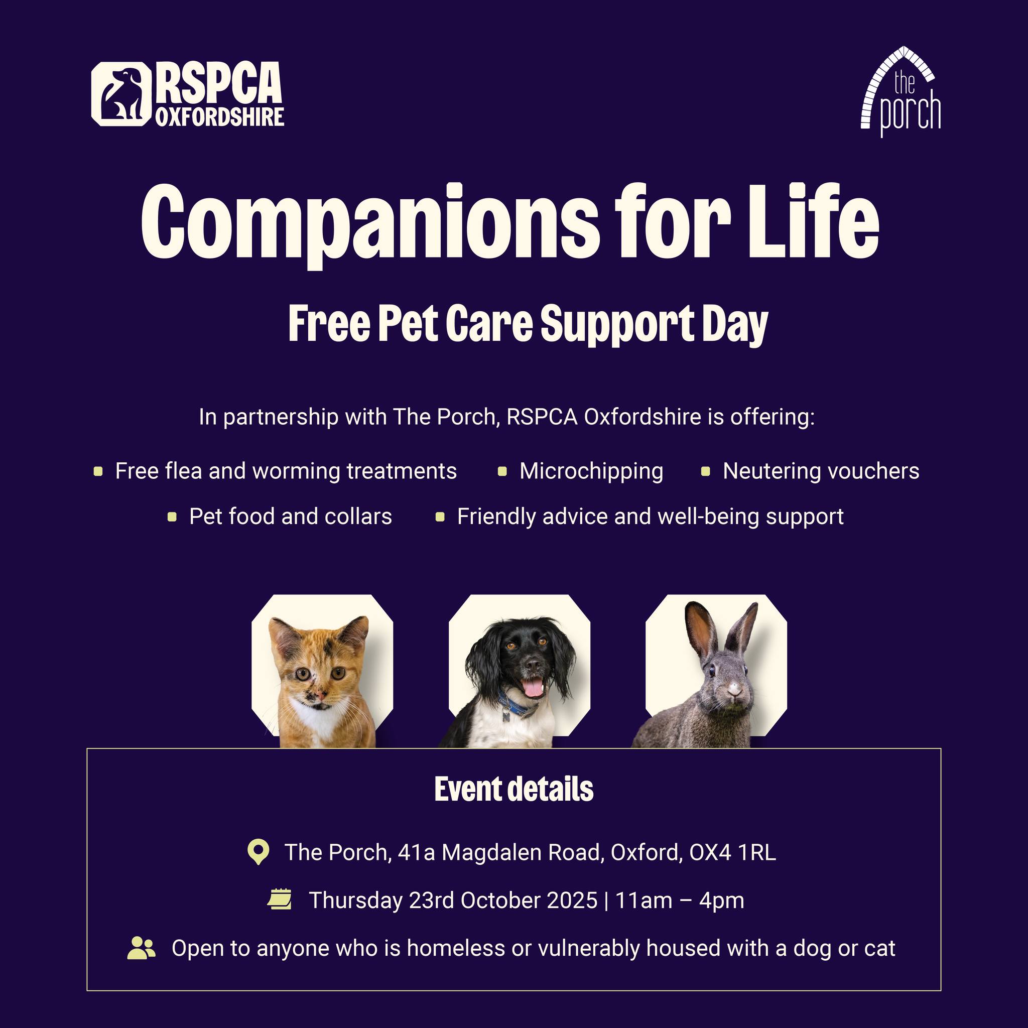 🐾 RSPCA Oxfordshire in the Community 🐾... - RSPCA Oxfordshire | Facebook