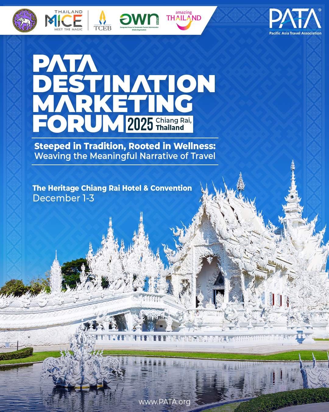 Pacific - #PATA is Bringing #PDMF2025 to Chiang Rai, Thailand ️ ...
