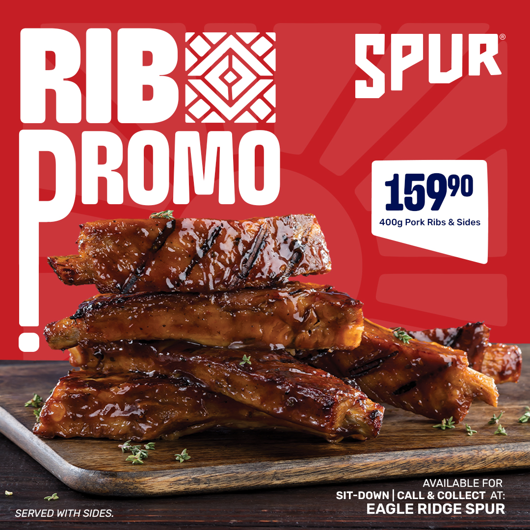 Eagle - Satisfy your cravings with our legendary 400g Pork Rib Special ...