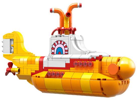 This yellow submarine Lego set cost a pretty penny and was hard to