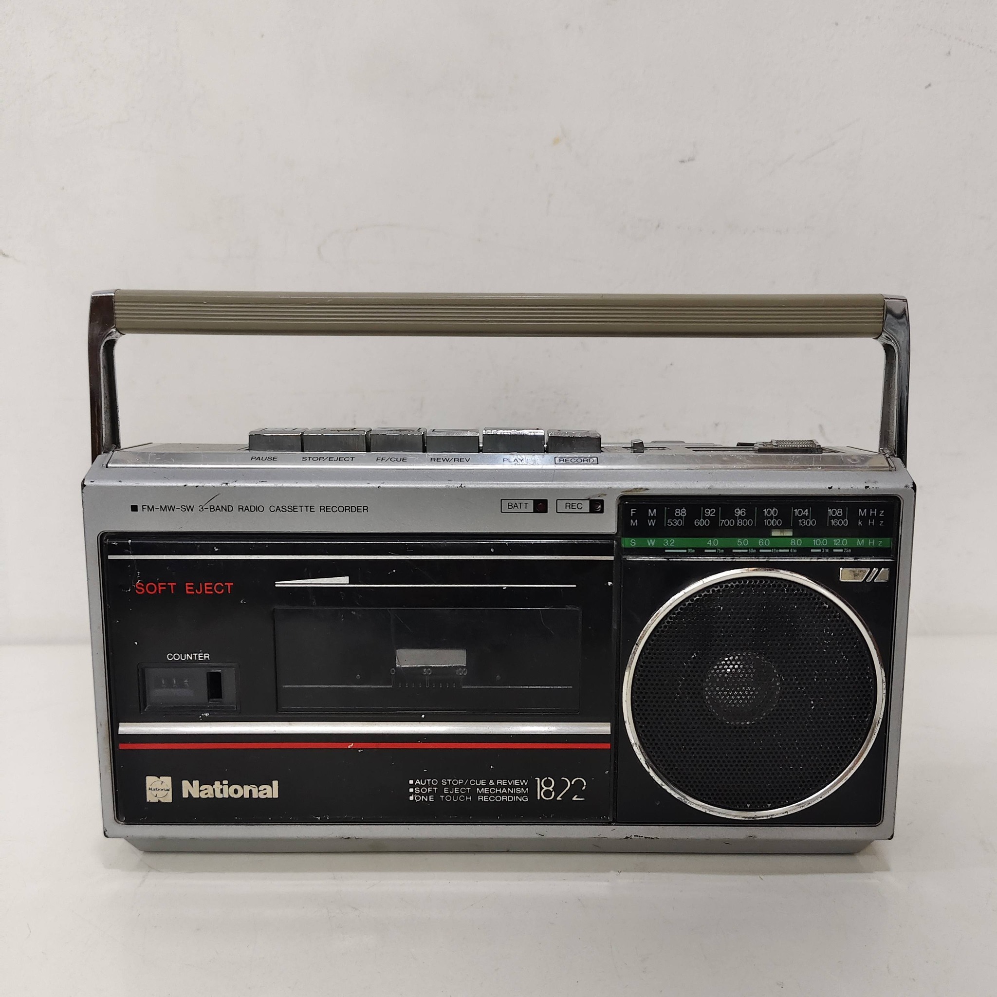Vintage national rx-1822w radio cassette recorder for sale