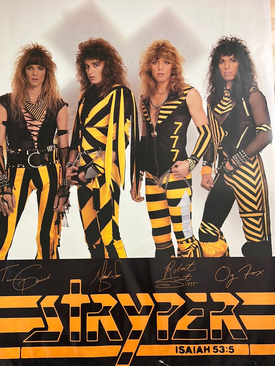Stryper WA ی 7 7 7 STRYZER ISAIAH IAH53:5 53:5