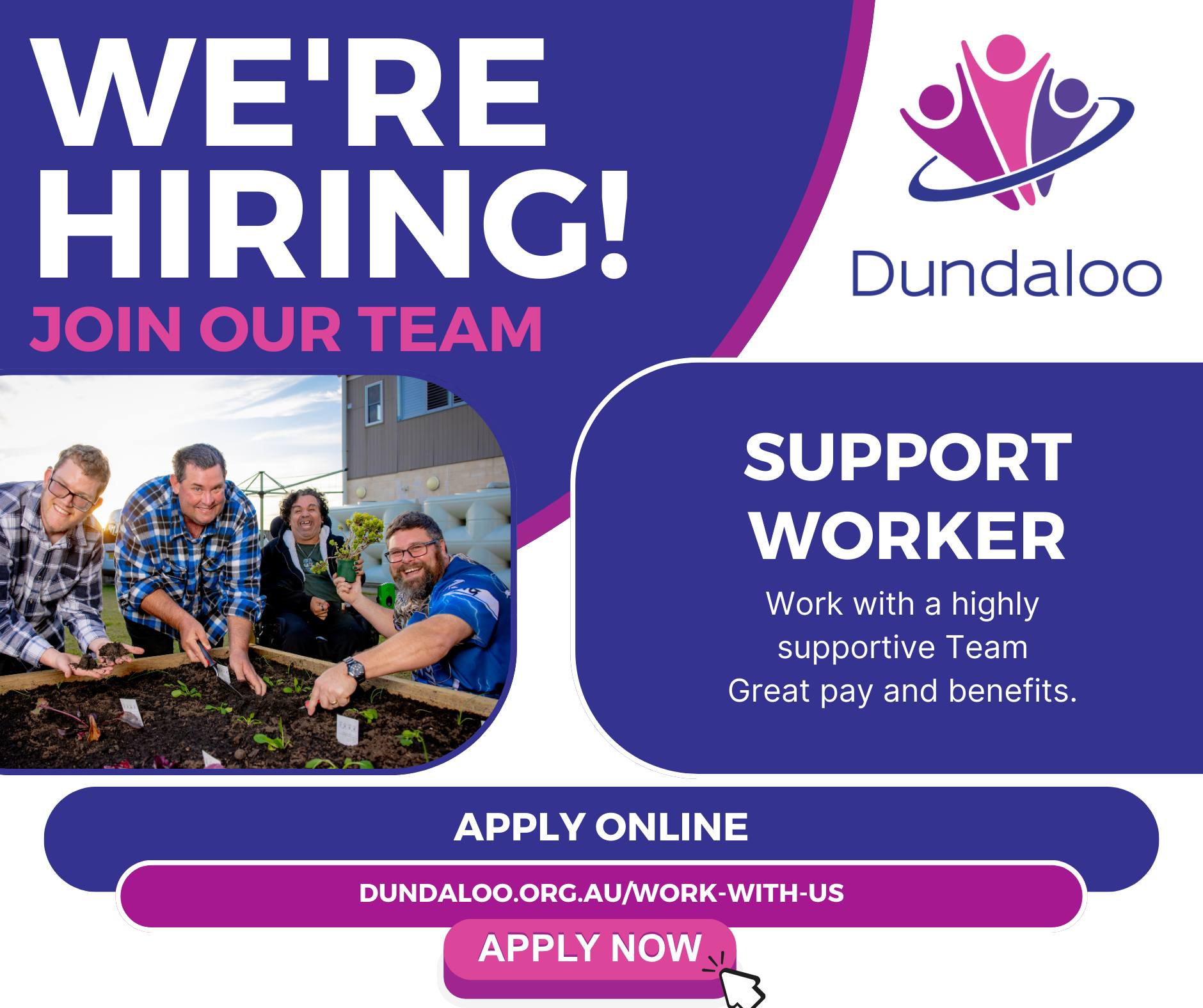 Dundaloo - 🌟 Join Our Team at Dundaloo Support Services! 🌟... | Facebook
