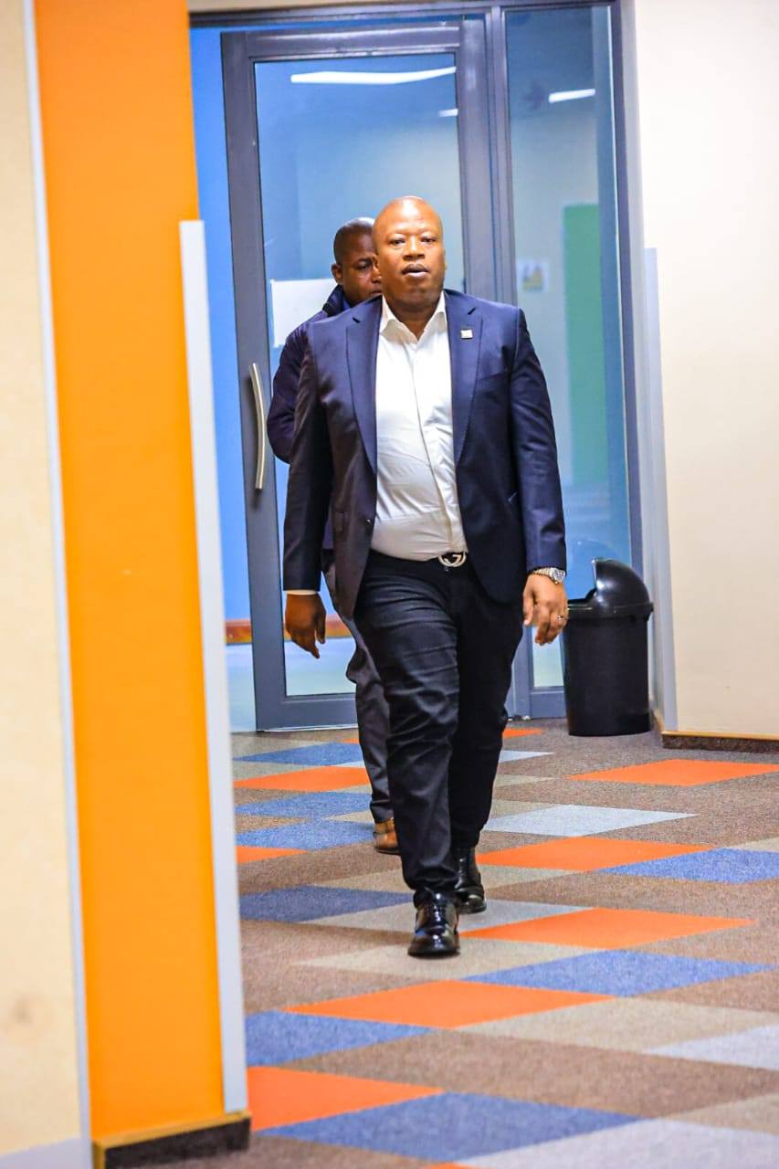 Limpopo MEC for Public Works, Roads and Infrastructure Ernest Rachoene ...