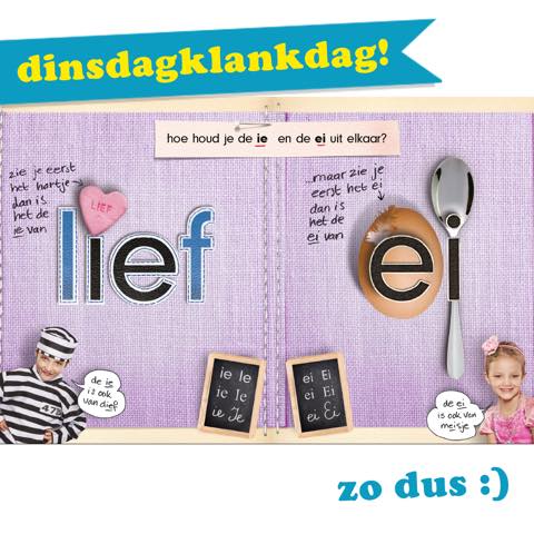 Letters - Dinsdag=klankdag! 😀 Voor de beginnende lezer zijn die ...