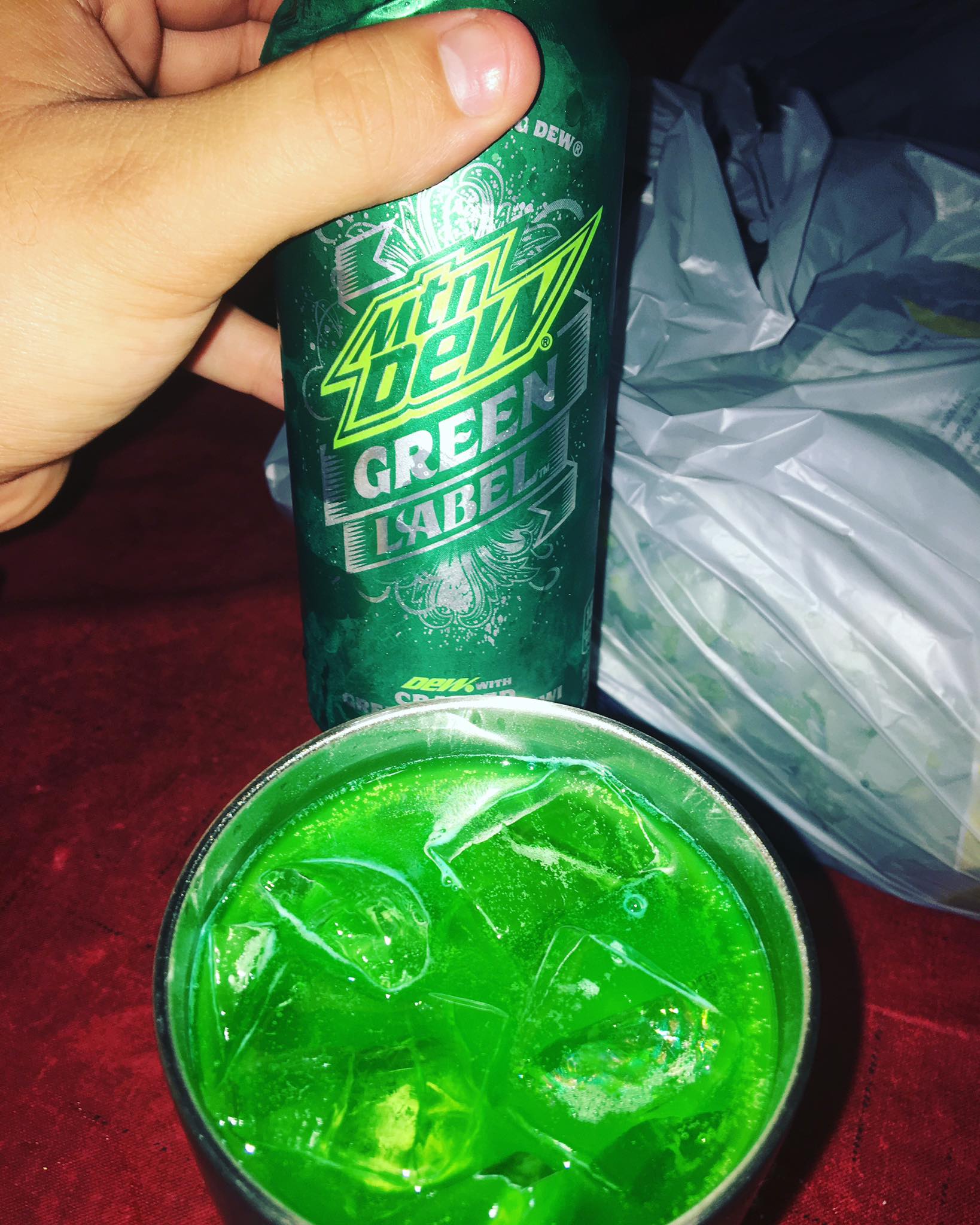 激レア 未開封 PUSHEAD Mountain Dew Green Label 激レア 未開封