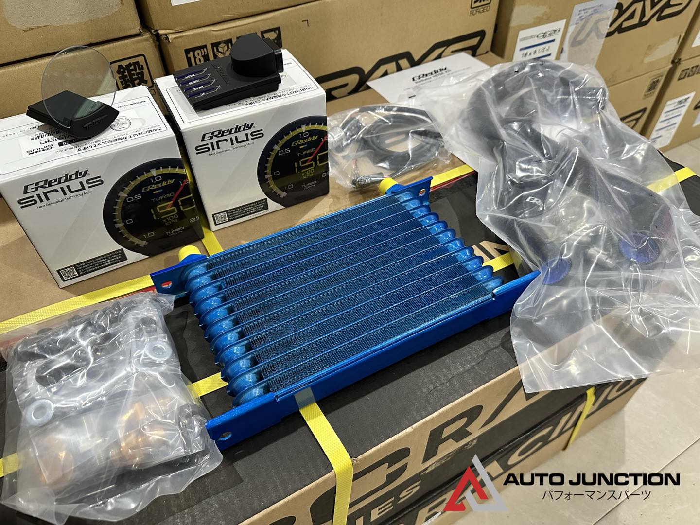 Auto - GREDDY SIRIUS VISION, OIL COOLER, RADIATOR HOSE FOR INSTALLATION ...