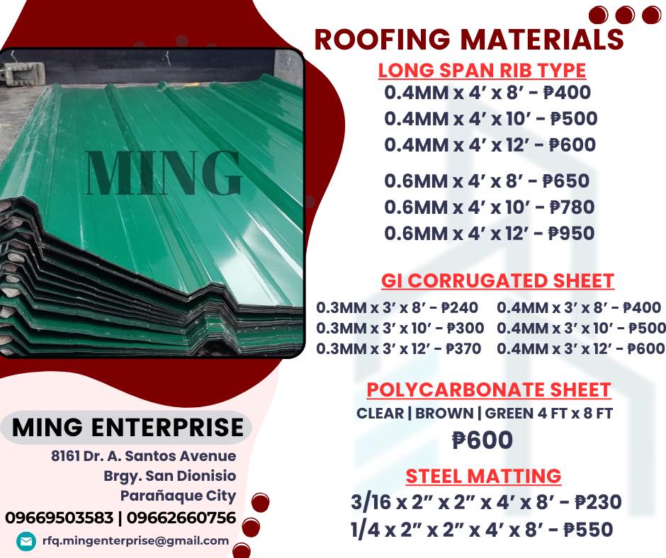 Ming Enterprise Hardware and Construction Supply