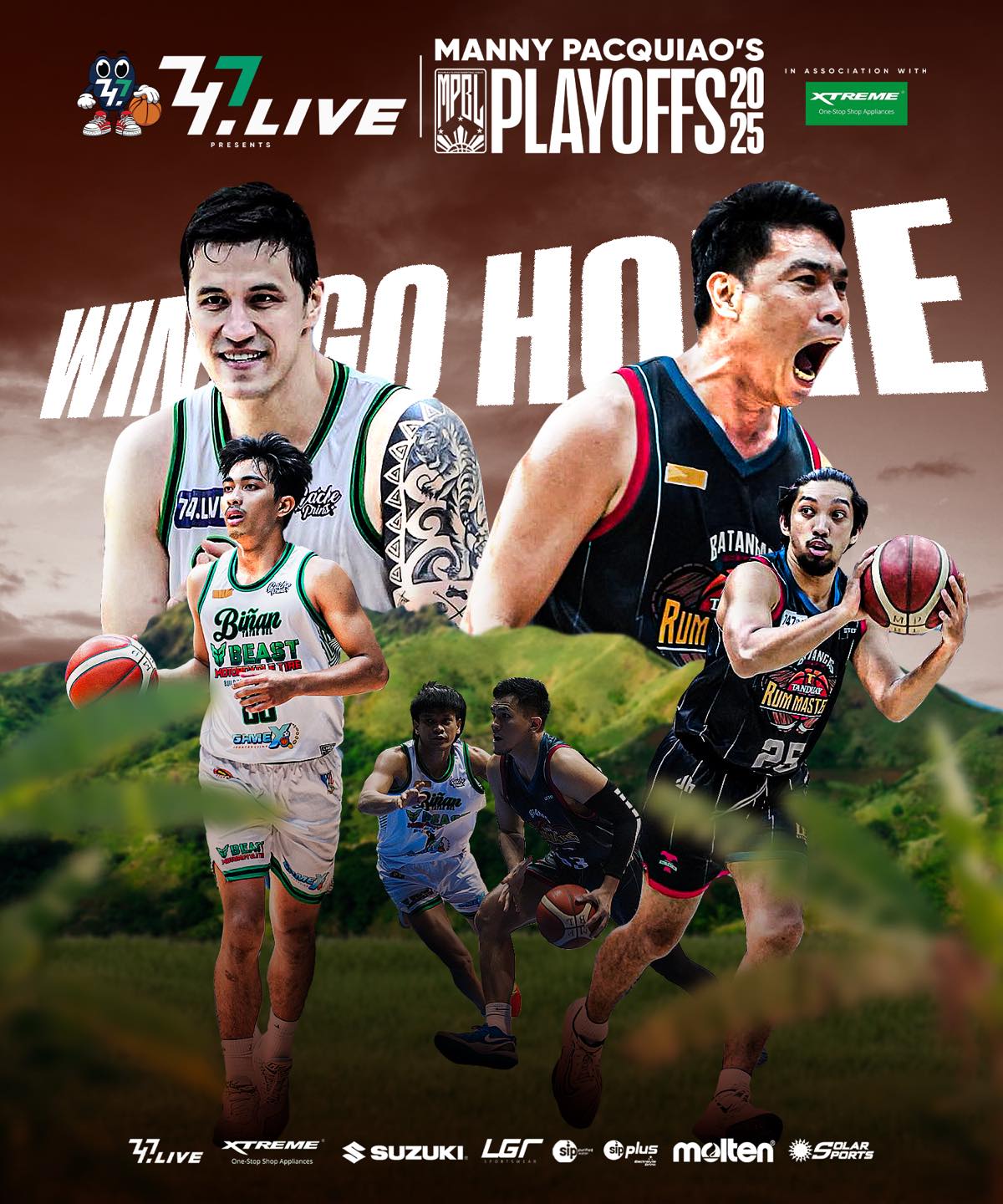⚫️ 𝐖𝐈𝐍 𝐎𝐑 𝐆𝐎 𝐇𝐎𝐌𝐄... - Maharlika Pilipinas Basketball League | Facebook