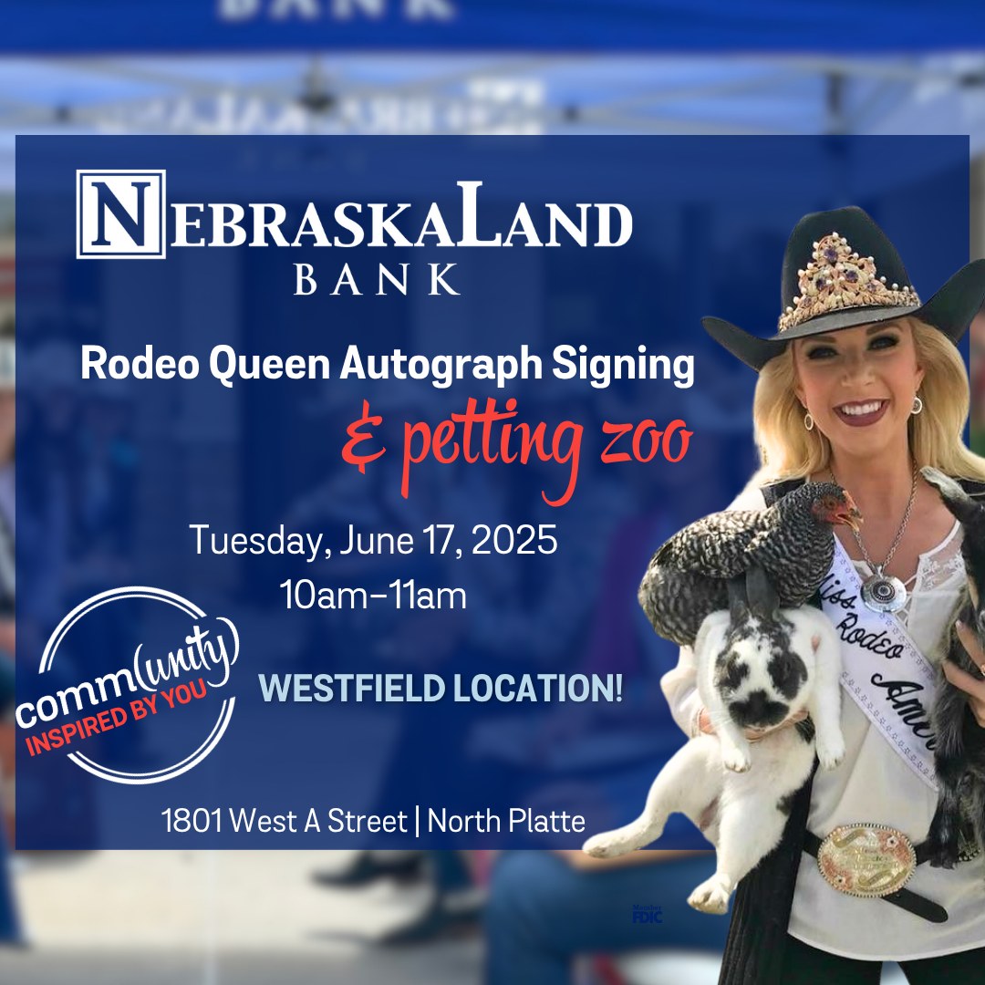 🌟 🎉 Meet the Queens of Rodeo + Enjoy... - NebraskaLand Bank | Facebook
