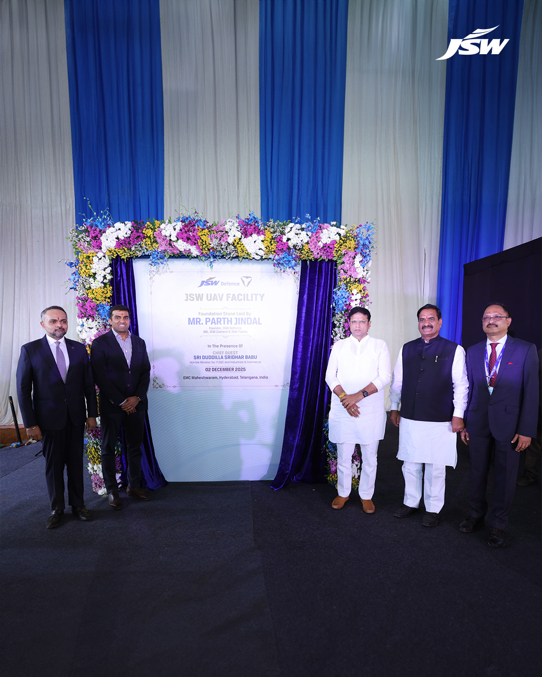 JSW Group - Celebrating a new milestone, JSW Defence Pvt.... | Facebook
