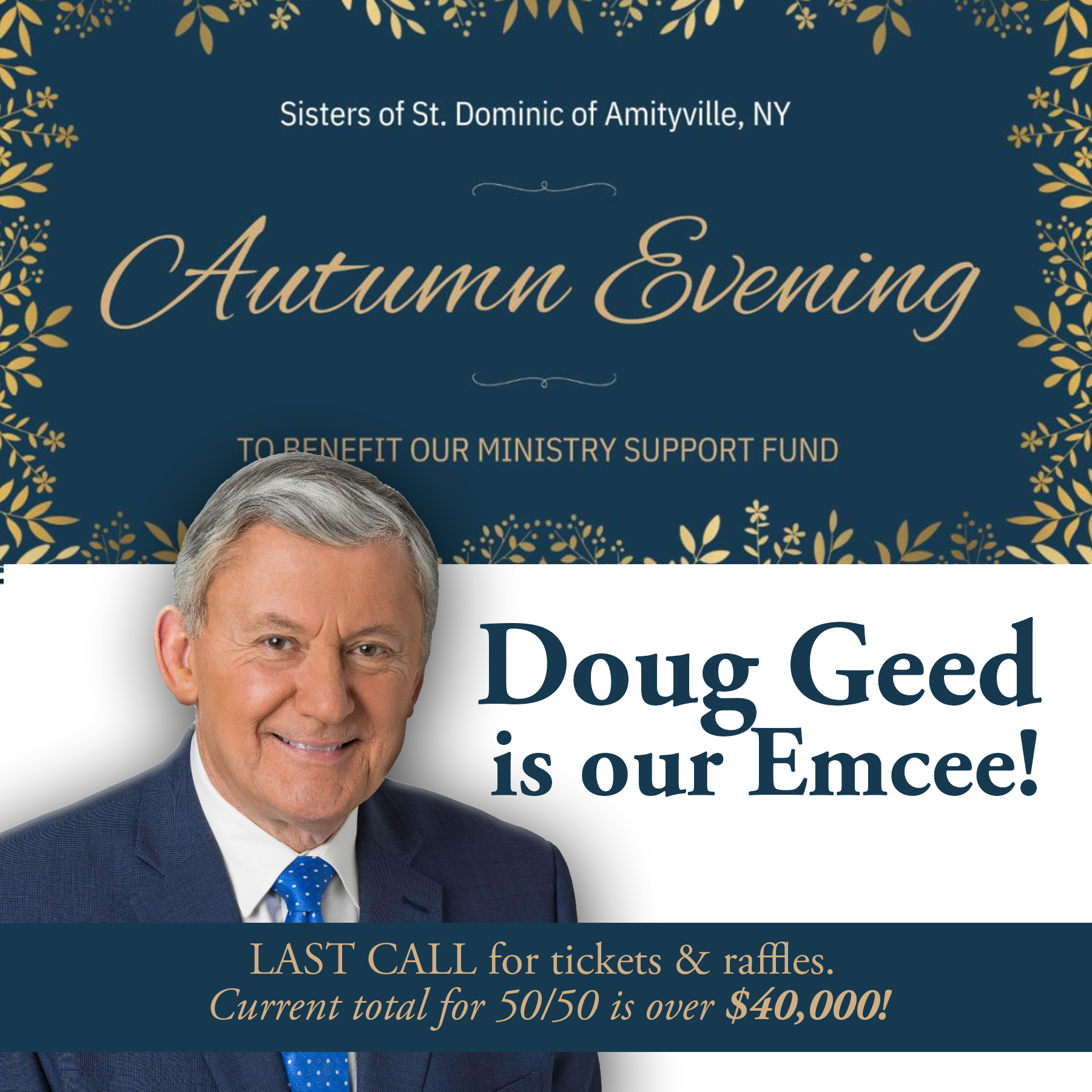 Sisters - Last Call for Our Autumn Evening! All event tickets, raffle ...