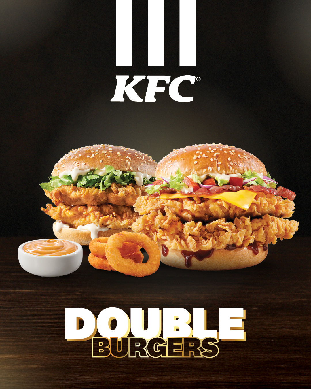 KFC - Double ali nič. 😤 Zinger, Grander in Fillet sedaj v dvojni obliki ...