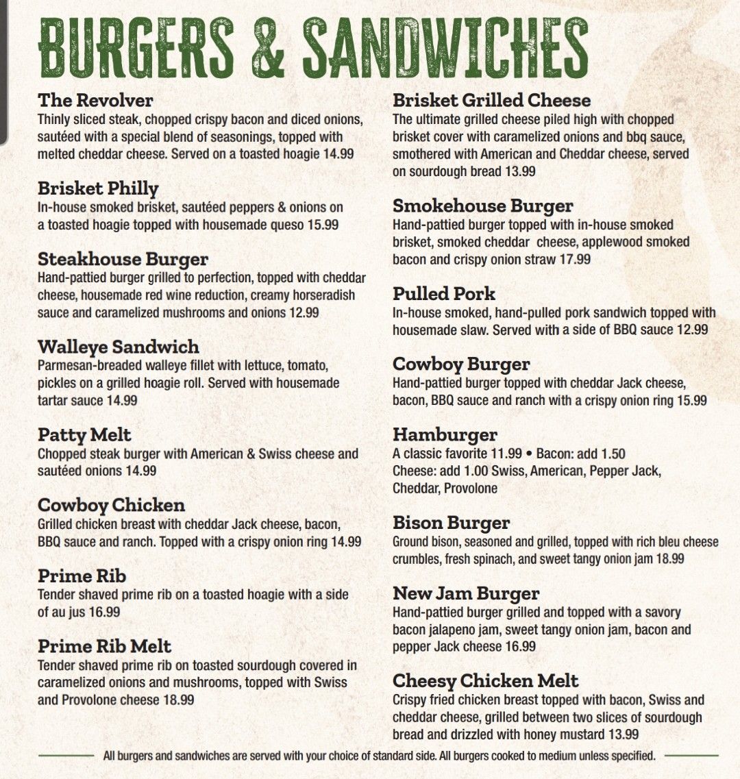 Mavericks - Have you seen our new menu!? Here is the new Burgers ...