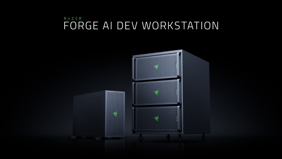 Razer - Voici le Razer Forge AI Dev Workstation, une nouvelle solution ...